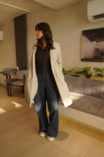 ROSIEYA (GREY) Essential Lapel Collar Coat By ZRA - Image 2