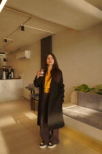 ROSIEYA (BLACK) Essential Lapel Collar Coat By ZRA - Image 2