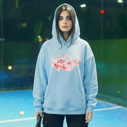 Rosieya (SKY-BLUE) Bloom Hoodie