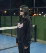 Rosieya (Black) Bloom Hoodie - Image 2