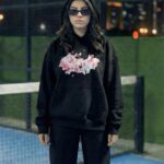 Rosieya (Black) Bloom Hoodie